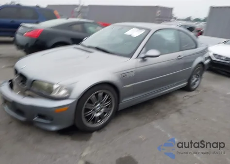 2004 BMW M3 z USA, uszkodzony, nr VIN WBSBL934X4PN55773